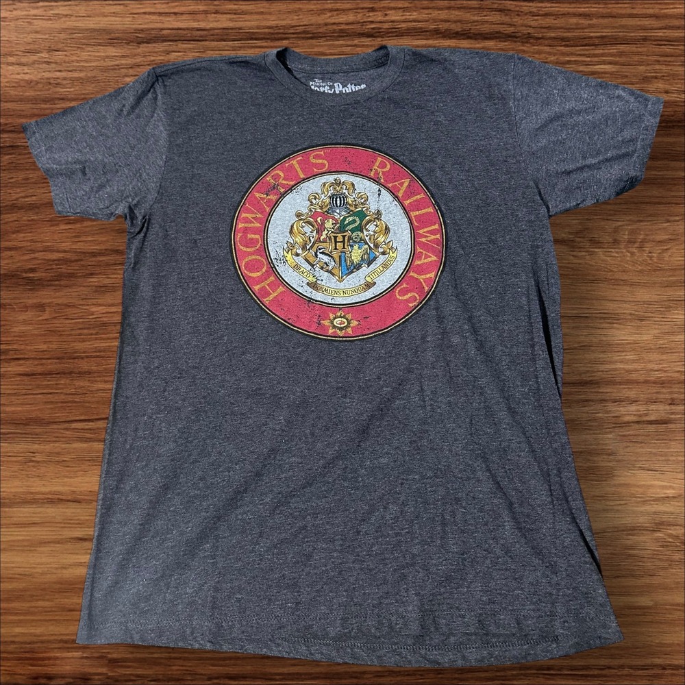 Harry Potter Hogwarts Railways Warner Bros Studio Tour London T Shirt Adult L‎